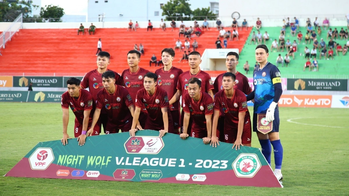 CLB Bình Định đổi tên trước V-League 2023/2024