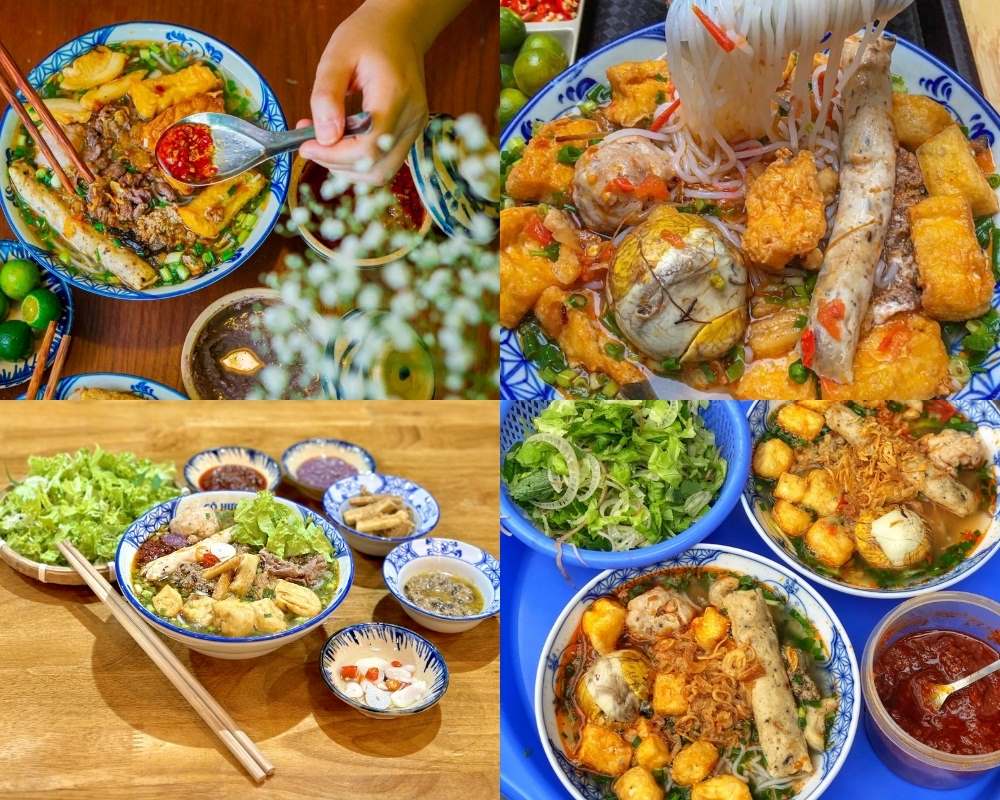 Bún riêu Cô Hương Béo